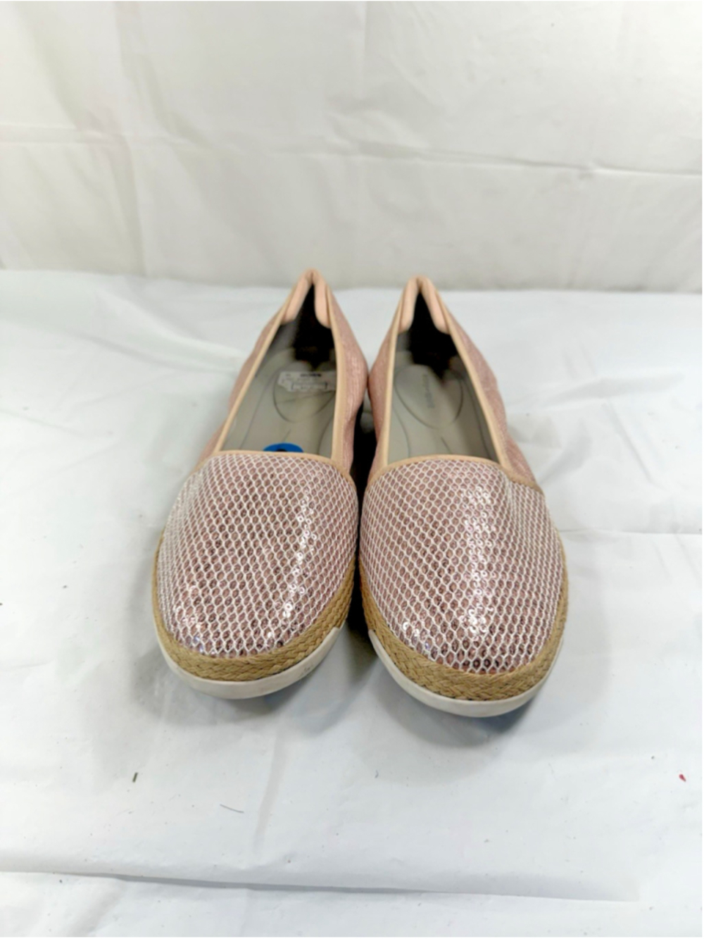 Easy Spirit Seportnia2 Comfort Shoe Size 10 pink sequins